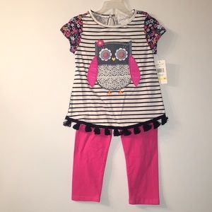 NWT Emily Rose girls 2 piece set